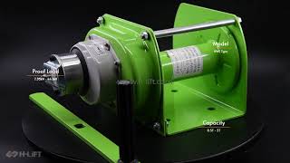 HLift Hand Winch HWE Type [upl. by Kenny]