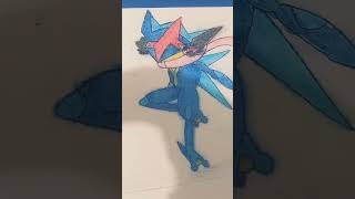 My drawing of greninja pokemonamv greninja [upl. by Junia]