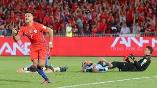 Chile 3  1 Uruguay  Eliminatorias Rusia 2018  Claudio Palma [upl. by Emad863]