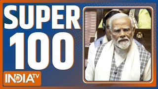 Super 100 PM Modi Speech  Arvind Kejriwal  CM Yogi On Muslim  Harda Blast  Rahul Gandhi  UCC [upl. by Ahsilla509]