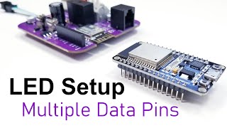 LED Setup Using Multiple Data Pins  WLED Configuration EASY Setup [upl. by Brita]