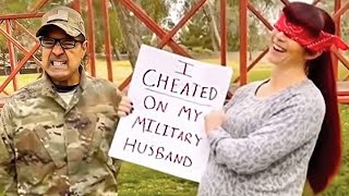 soldier comes home to find cheating wife emotional [upl. by Ciaphus]