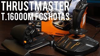 Обзор и опыт использования — Thrustmaster T16000M FCS HOTAS TWCS [upl. by Euhc40]