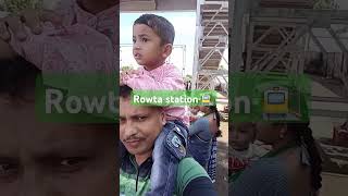 Rowta Bagan station Assam shortsvideo railway station [upl. by Lahcim]