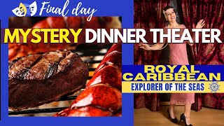 Royal Caribbean Cruise MYSTERY DINNER Know Before you go [upl. by Sukhum]