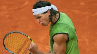 Nadal vs Puerta Ultimo Game 3er setRoland Garros 2005 [upl. by Welcher]