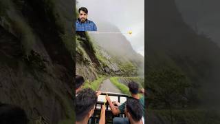 Most dangerous rod North Sikkim 🙃🙃pahadi dengerous funnyshorts utrakhand [upl. by Viddah]