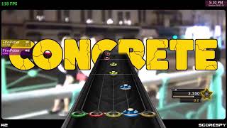 Concrete Lovejoy  Clone Hero Chart  Guitar Pro Drums amp Bass [upl. by Marcellus]