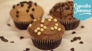 How to make Perfect Chocolate Buttercream  Cupcake Jemma [upl. by Haimirej369]