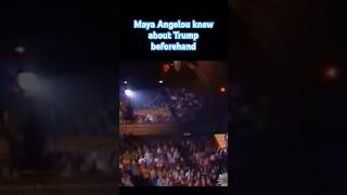 Maya Angelou knew about trump beforehand irise mayaangelouquotes democracy america election [upl. by Ahgiela]