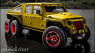 Top 8 Craziest 6x6 Vehicles In The World [upl. by Aleek28]