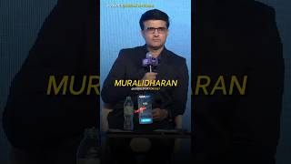 It was difficult to face Muralitharan during 2010 muralidharan souravganguly ganguly cricket [upl. by Lawry]