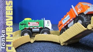 Tonka ClimbOvers Trash Treader Starter Pack Review By RaceGrooves [upl. by Aneeras309]