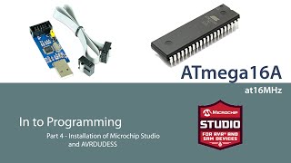 ATmega16A Part 4 Installing Microchip Studio and AVRDUDE ATmega16A සිංහලෙන් [upl. by Fagaly]