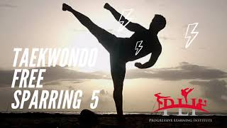 Taekwondo Requirements  Free Sparring 5 [upl. by Hceicjow]