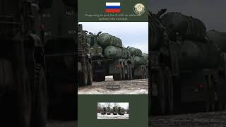 Preparing to put the S400 air defense system into combat military defence [upl. by Vinson771]