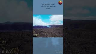 Kilauea Volcano View of Nāpau Crater East Rift Zone of Kilauea 190924 [upl. by Sabrina954]