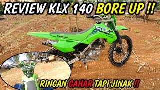 Reviewtest ride klx 140rf boreup 63 [upl. by Rendrag]