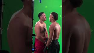 BENAVIDEZ amp MORRELL HEATED 1st FACE OFF 🔥🔥 BenavidezMorrell PremierBoxingChampions Boxing Boxeo [upl. by Lowndes735]