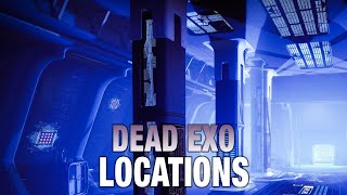 All Dead Exo Locations on Europa  Destiny 2 [upl. by Jeffcott]