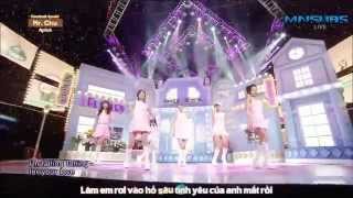 Vietsub 140406 Inkigayo  MrChu 미스터 츄  A Pnk 에이핑크s Comeback Stage [upl. by Nohsauq]