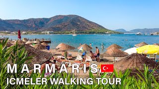 Marmaris Icmeler Walking Tour Turkey 4K [upl. by Heeley]