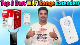 ✅ Top 8 Best WiFi Range Extender In India 2024 With Price WiFi Extender Review amp Comparison [upl. by Nylacaj]