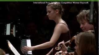 Marina Yakhlakova plays Piano Concerto No1 by Franz Liszt  Piano Competition Finale [upl. by Harle]