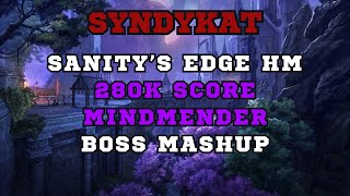 ESO Sanitys Edge HM Boss Mashup  280k Mindmender 1740  Syndykat  Templar Healer U44 [upl. by Samara]