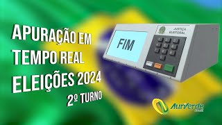 Eleições 2024  Apuração em Tempo Real  2º Turno  27102024 [upl. by Tai988]