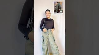 Myntra Finds Cargos Under ₹ 1000 💚🛍️ shoppinghaul shoppingonline ashortsaday myntrahaul [upl. by Nightingale]