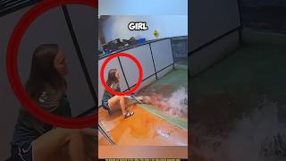 Crocodile Attack on a Girl 😳😱 shorts animals crocodile [upl. by Aix]