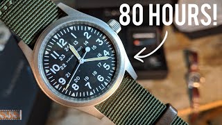 Exciting Hamilton x Uncrate Exclusive Khaki Field Mechanical H50 Watch Unboxing  555 Gear [upl. by Dnalkrik]