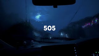 Arctic Monkeys  505 Lyric Video [upl. by Gurney385]