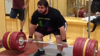 Chingiz Mogushkov — 300 kg Deadlift [upl. by Ahsratal]