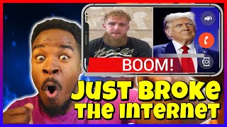 Breaking News Jake Paul ENDORSES President Trump breaking the internet Will he get cancelled [upl. by Eilahs914]