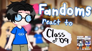 Fandoms react to Class of ‘09  Jeffrey PART 27 [upl. by Ennirroc]