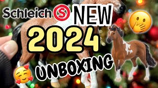 NEW 2024 SCHLEICH Unboxing and REVIEW Dogs Horses Cat Bunny [upl. by Kcim]