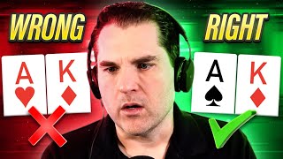 1 BIG Mistake to Avoid When Playing Ace King Easy Fix [upl. by Alejandrina]