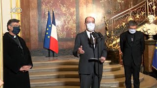 Attentat de Nice  le Premier ministre réaffirme son soutien aux catholiques [upl. by Orfurd]