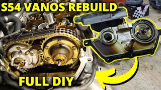 BMW S54 Vanos Rebuild Seals  Exhaust Sprocket UPGRADE [upl. by Bear]