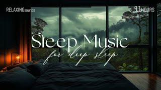 Deep Sleep During the Rainy Night  Rain Sounds For Sleeping  Remove Insomnia ASMR RelaxStudy 26 [upl. by Noicpecnoc]