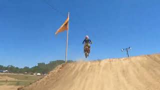 HangTime MX Day Race  New Layout Cooper KTM 50 Mini [upl. by Aicnelav604]