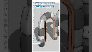 Creating a voussoir in sketchup using Sketch plus smart offset Artisan2 and Shape Bender plugins [upl. by Nathalia]