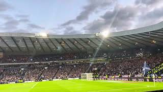 Scotland Vs England 12092023 national anthems [upl. by Curry653]