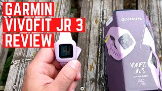 Garmin Vivofit jr 3 Owners Review  6 Month Test Experience [upl. by Dnallor]