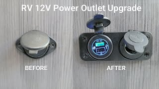 DIY 12V Power Outlet Upgrade [upl. by Ynaffet614]