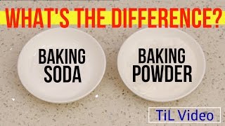 The difference between Baking Soda and Baking Powder [upl. by Viafore980]