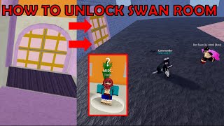 How to Unlock Swan Room  Doflamingo in BloxFruits [upl. by Raleigh426]