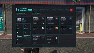 FiveM Advance Admin Menu For QB amp ESX Servers Open Source [upl. by Hallerson814]